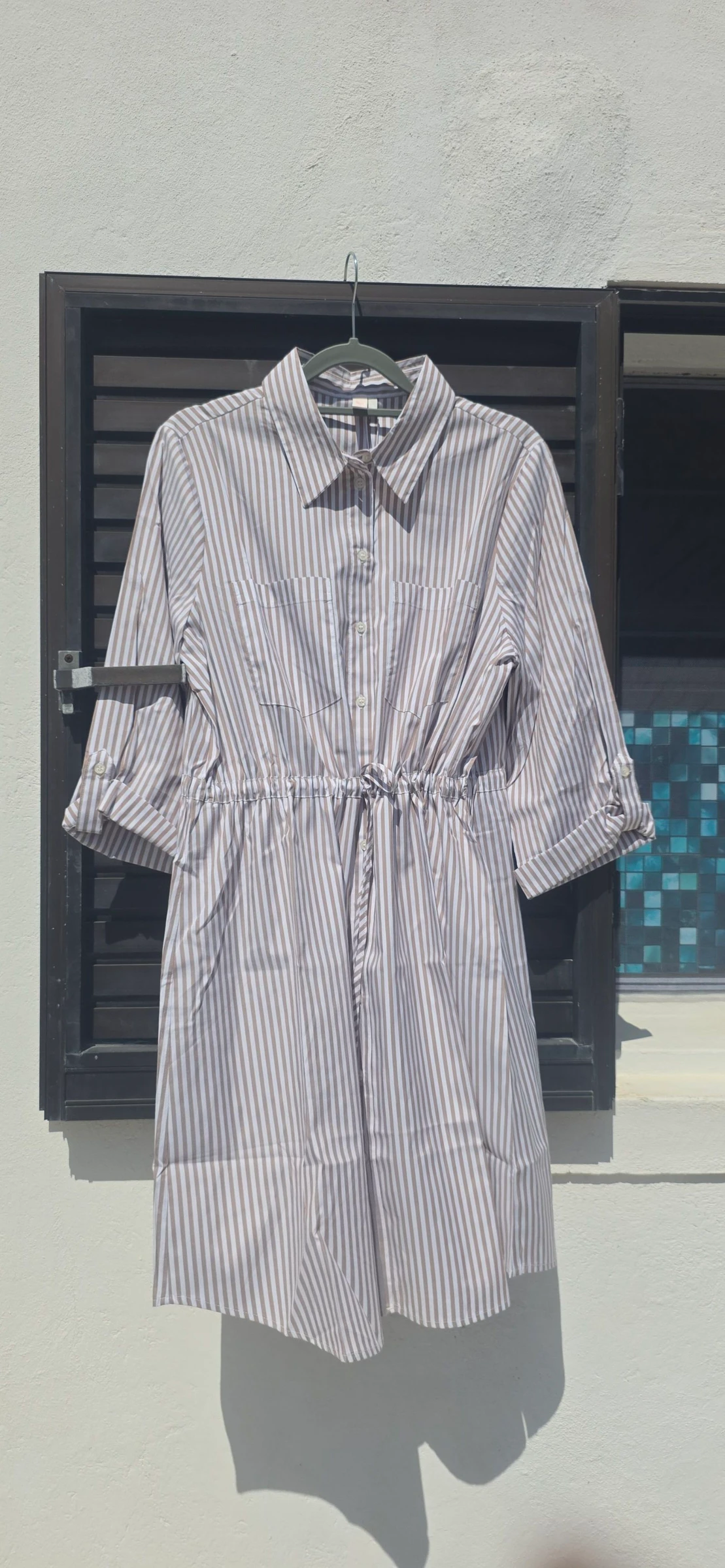 Shirt Dress ONLY Size L viscose 